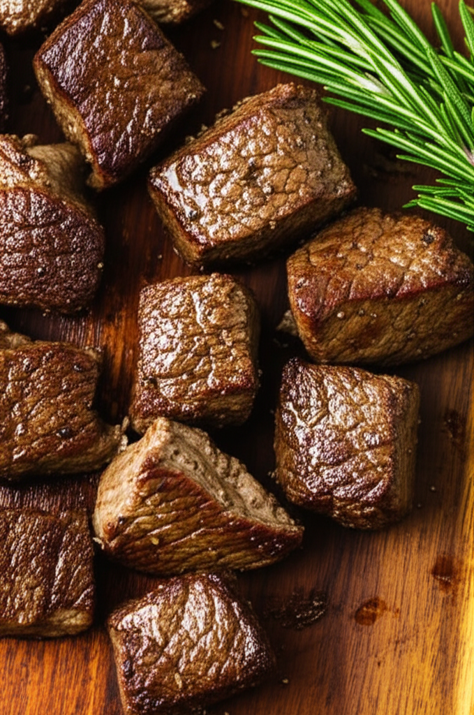 Generate a high-quality, relevant image prompt for an article about: How Long Cook Beef Tips: Perfec