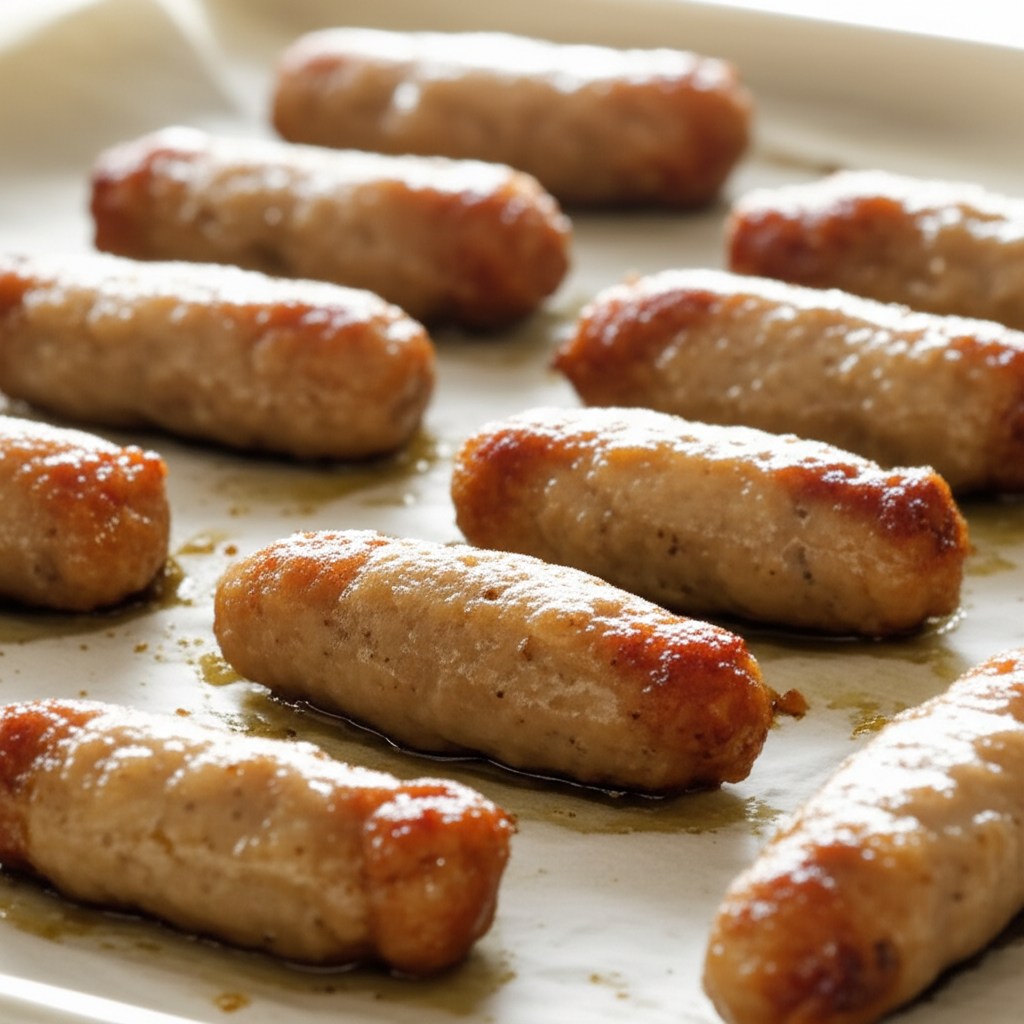 Generate a high-quality, relevant image prompt for an article about: Can You Cook Breakfast Sausage